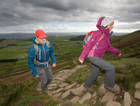 Climbing Pendle Hill
