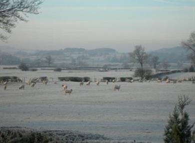 View from Rye Meadows - a winter scene