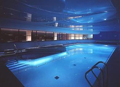 Swimming Pool at Whoop Hall Hotel Carnforth