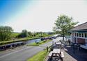 Canal-side pub restaurant The Boatyard Inn Hoghton