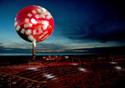 Mirrorball Red & White