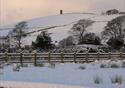 Malkin Tower in the snow
