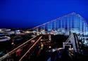 Pleasure Beach at night