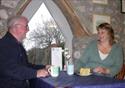 Visitors to the Tea room