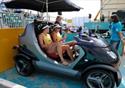 The payers take a rest at Blackpool Beach Volleyba