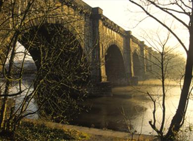Thumbnail for Halton Village, St Wilfrid's Church and Lune Aqueduct