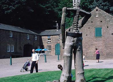 Sculpture at Witton Country Park