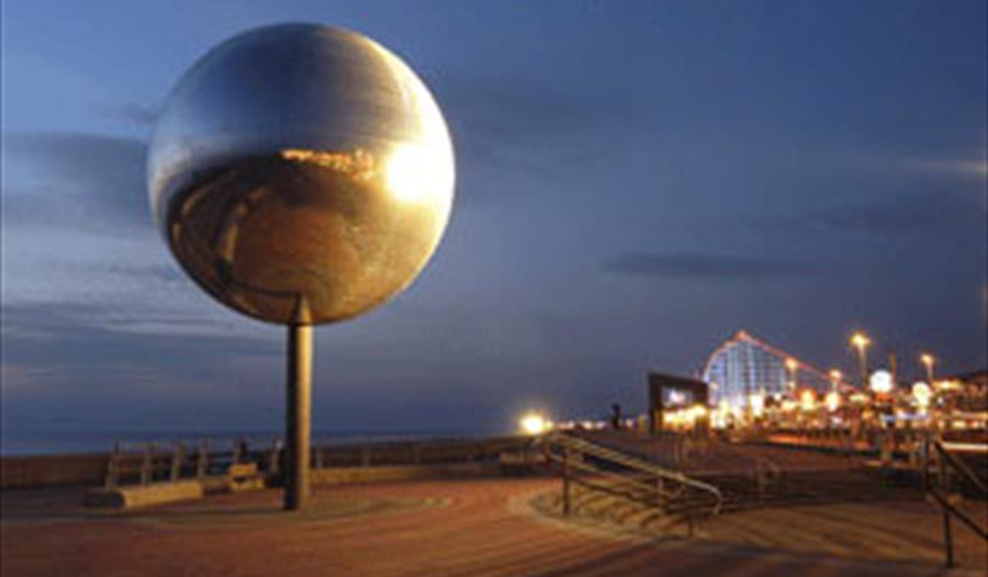 Mirror Ball, Blackpool Viewpoint in Blackpool, Blackpool Visit Lancashire