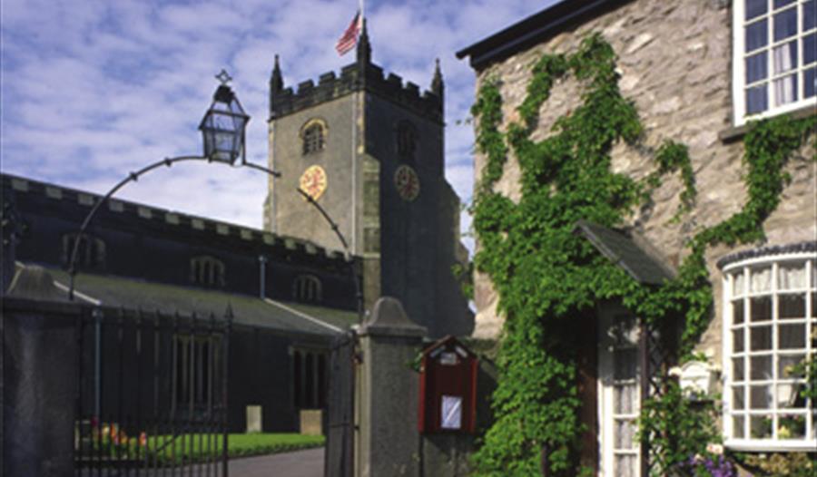 Warton Village, St Oswald's Church and the Old Rectory Church/Chapel