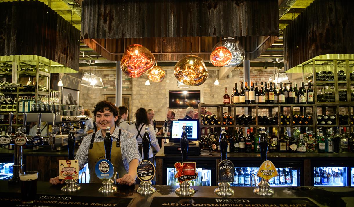 Bowland Beer Hall Bar in Clitheroe, Clitheroe Visit Lancashire