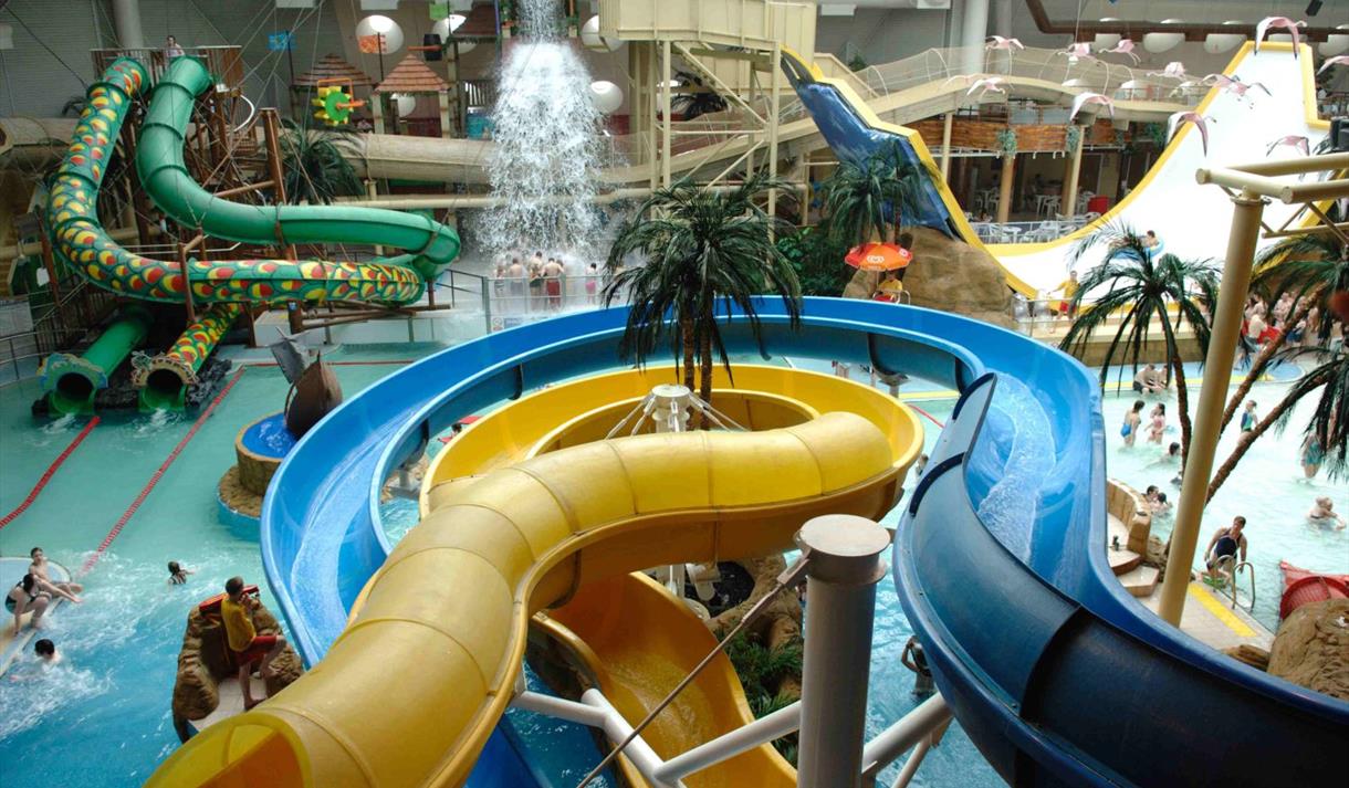 Sandcastle Waterpark Theme Park in Blackpool, Blackpool Visit